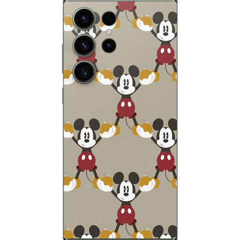 Disney Mickey Mouse Pattern Formation Galaxy S25 Ultra Skin